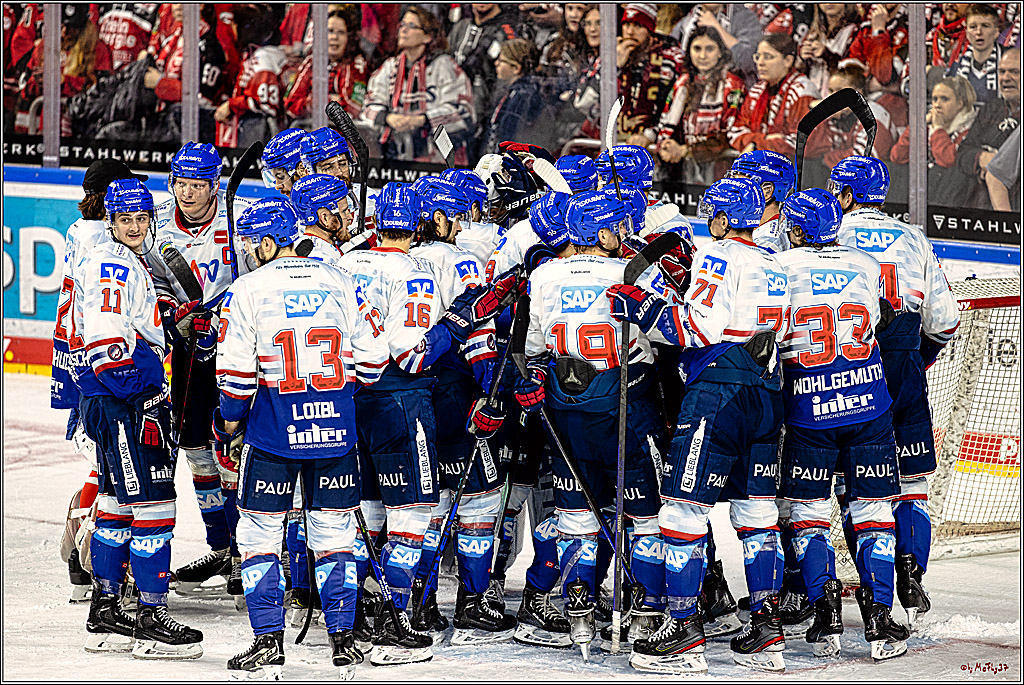 PENNY DEL Viertelfinale Spiel 6;  Koelner Haie - Adler Mannheim; Koeln, 26.03.2023